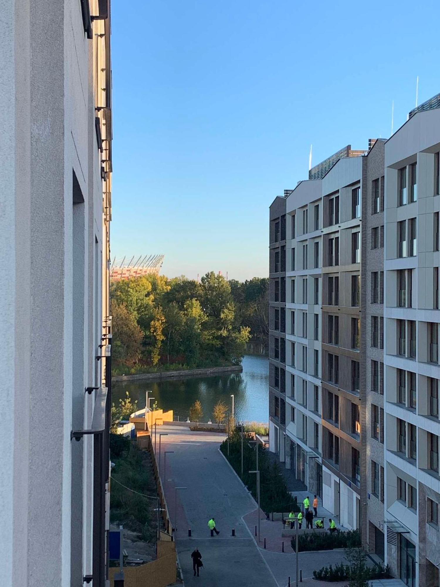 Apartament Nad Wisla Spacerem Do Centrum I Starego Miasta Varşovia Exterior foto
